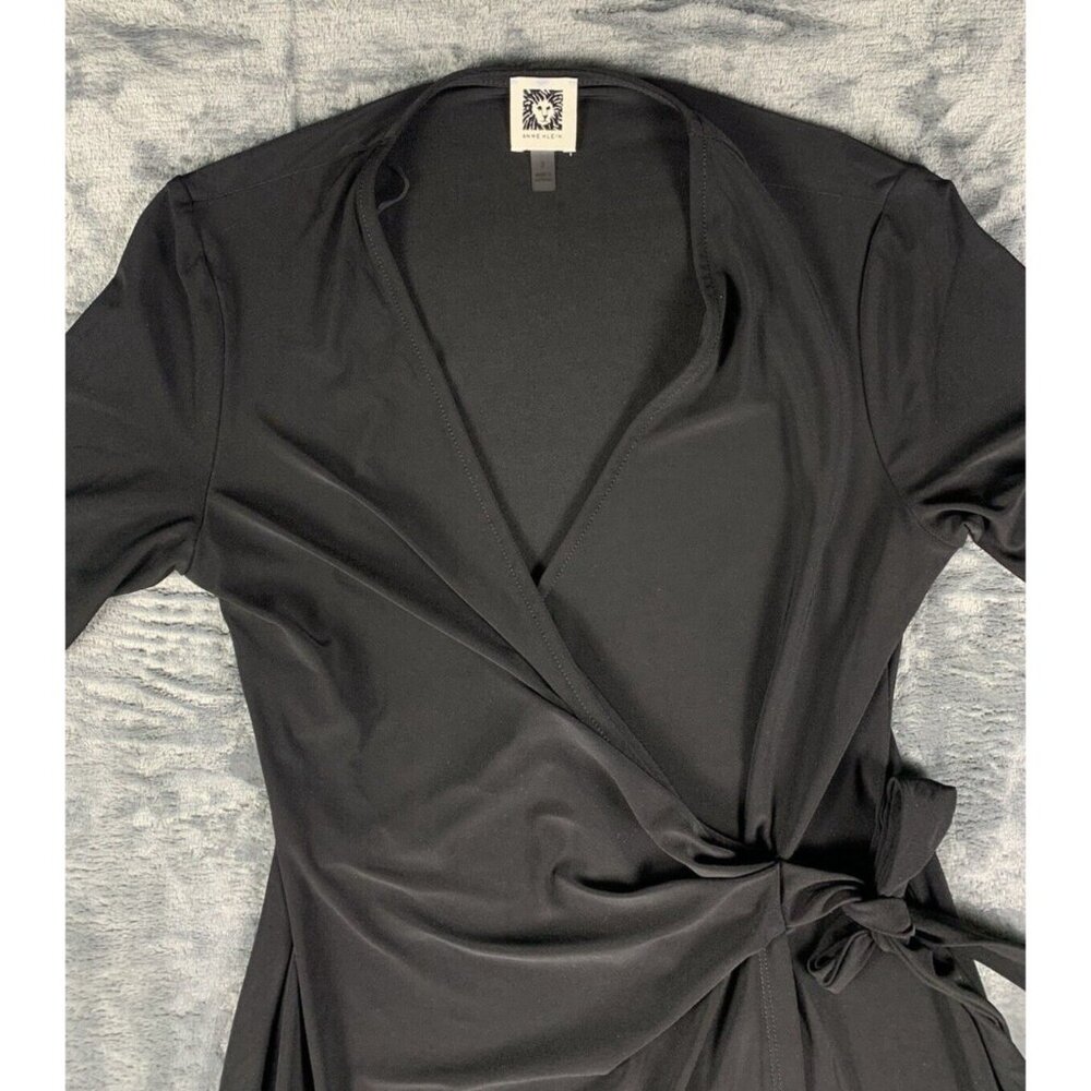 Anne Klein Women's Size 2 Black Pencil Dress - Picture 2 of 5